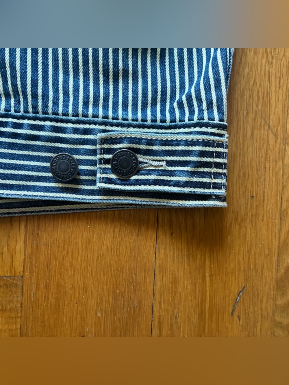 Levi’s Railroad Striped Trucker Jacket - Picture 7 of 7